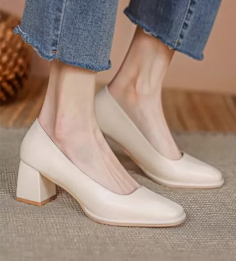 【包邮出】FXSO方巷大叔粗跟单鞋女202...