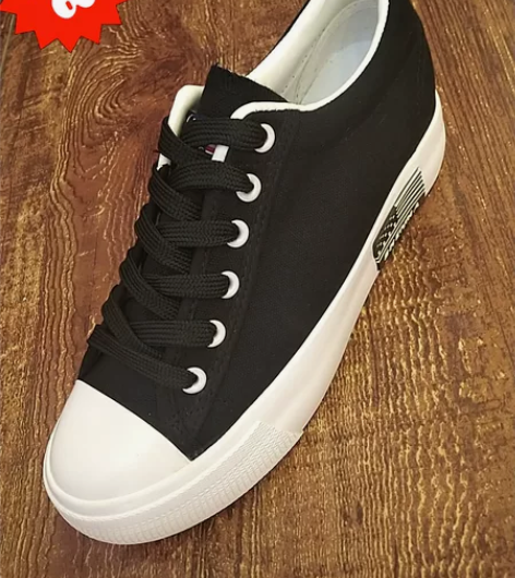 申马女款内增高休闲棉布鞋库存最后两双不计代...