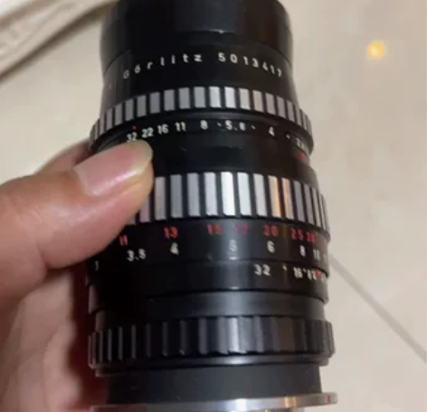 经典的德国斑马镜头梅耶135/2.8，尼康...