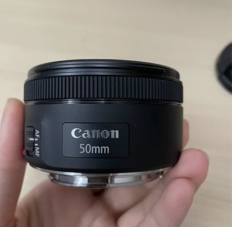 佳能501.8stm,实拍图,成色不错,功...