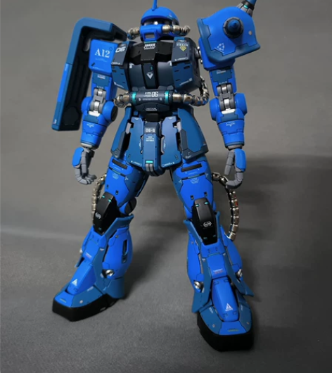 万代MG扎古2，育胶乐园扎古GK 代工 颜...