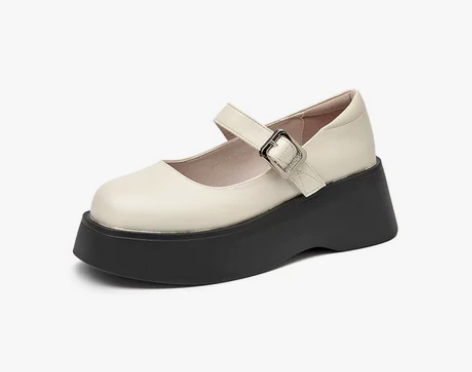 大东小皮鞋女2022秋季新款韩版厚底魔术贴玛丽珍… 感兴趣的...