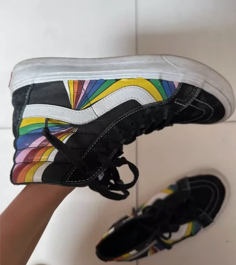 本人闲置 实体店购买 VANS范斯男女Sk...