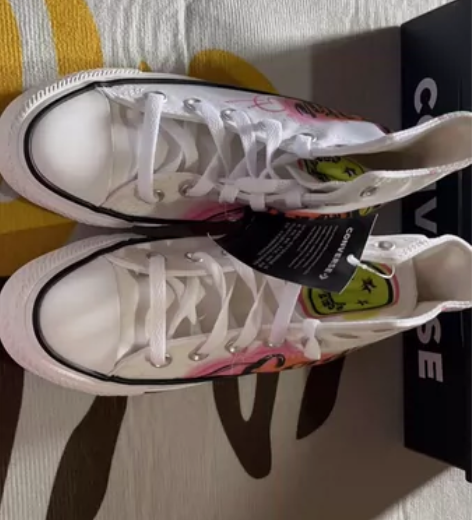 匡威CONVERSE 笑脸all star...