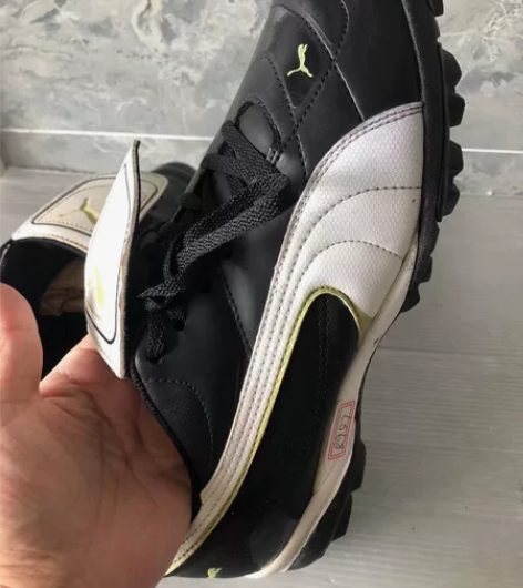 二手正品彪马42码透气休闲运动鞋  保正！...