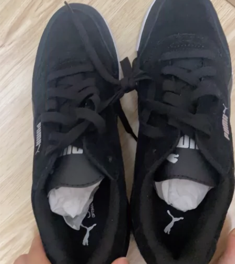 puma板鞋，40.5的脚小的男生和大脚女...