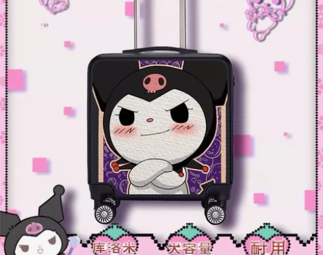 三丽鸥行李箱库洛米四季可爱登机箱卡通密码箱...