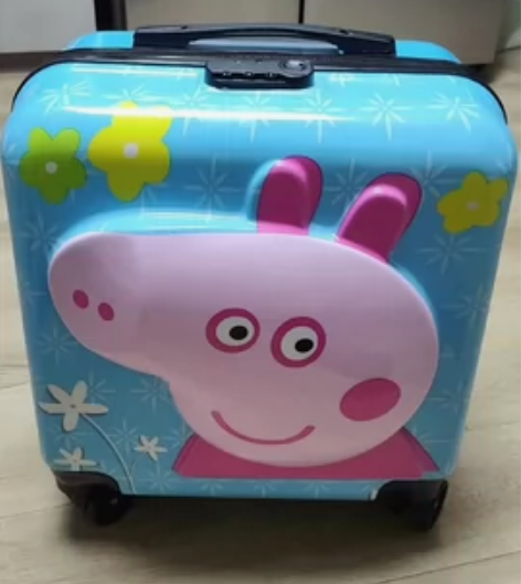 小猪佩奇 行李箱 拉杆高41-82㎝，高4...