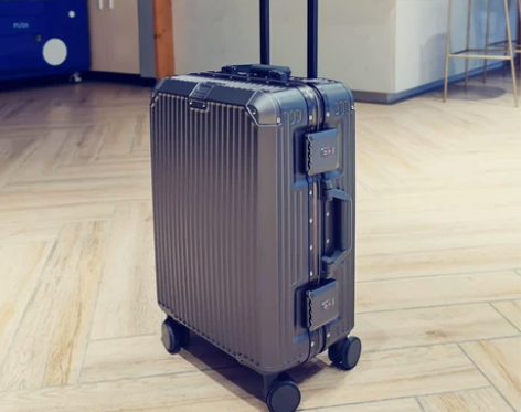 【新潮价】行李箱女网红ins潮铝框拉杆箱皮...