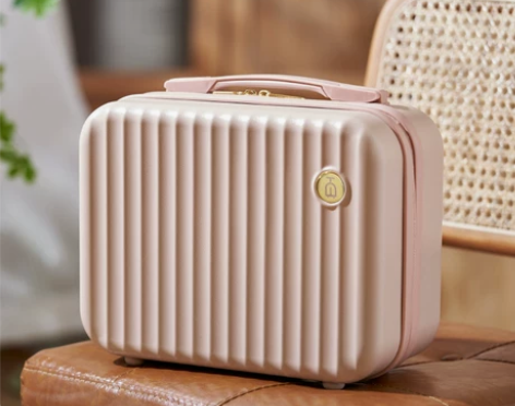 朗客手提行李箱女小型14寸登机箱轻便迷你旅...