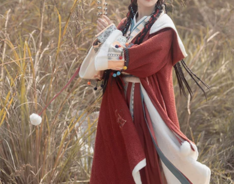 捌伍柒原创 红不拉叽 汉服女汉元素唐制魏晋...