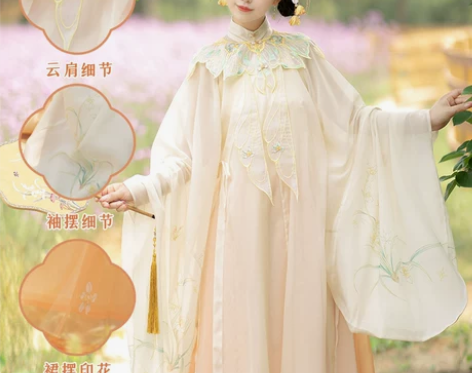 南巷瑾夏蝶羽古装原创汉服女夏款改良明制马面...