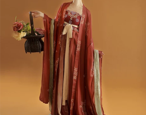 【初夏上新价】桔屿正品原创汉服女诃子裙【簪...