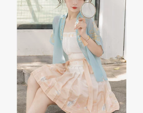 云中翼汉服女夏季薄款中国风改良宋制汉元素夏...