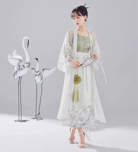 七月夕【何思量】宋制仿黄昇墓印花吊带改良对襟长衫齐腰旋裙汉... 七月夕【何思量】宋制仿黄昇墓印花吊带改良对襟长衫齐腰旋裙汉...