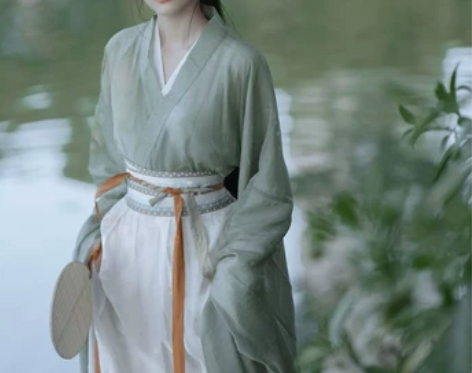 魏晋风汉服女中国风南北朝春夏季改良古装大袖...