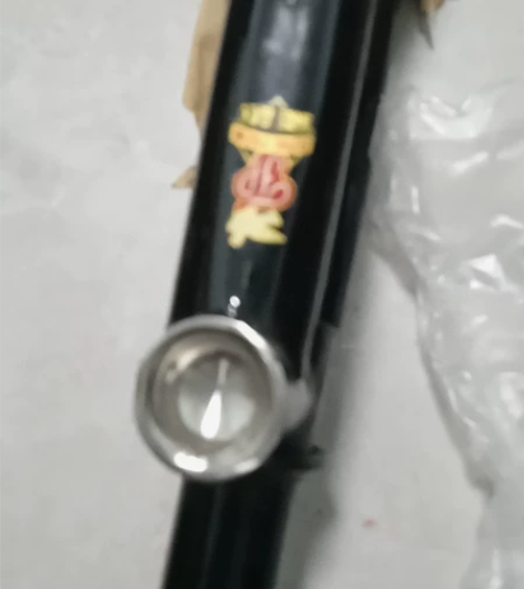 26飞鸽炮眼前叉一个，全新老货，黑色，58...