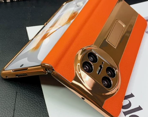 新款橙色适用华为matex3手机壳典藏版x...