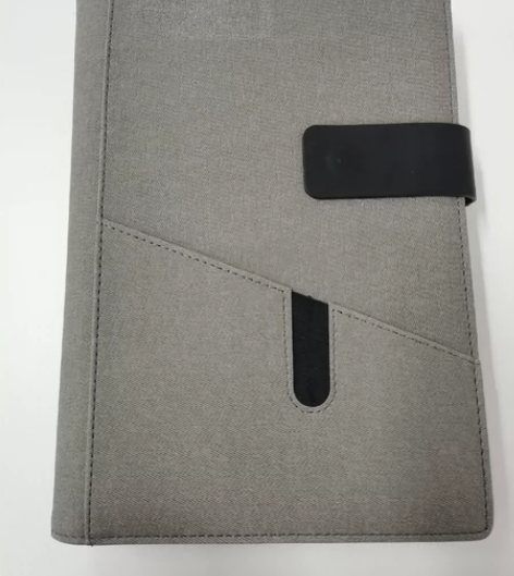 全新商务高档充电宝记事本移动电源办公充电笔...