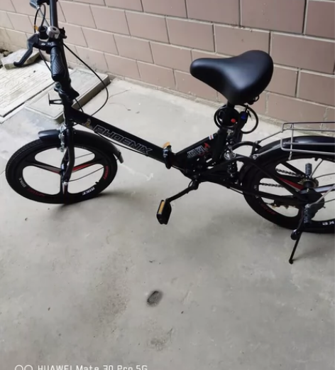 帮邻居转让20寸凤凰折叠自行车 感兴趣的话...