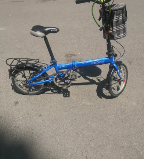 捷安特 折叠自行车 全部原装(车筐除外),...