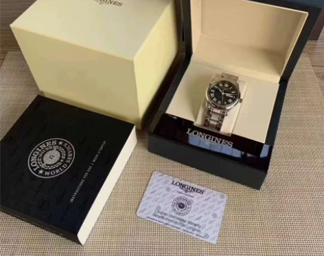 浪琴手表盒包装盒，手表收纳盒首饰礼品盒，整...