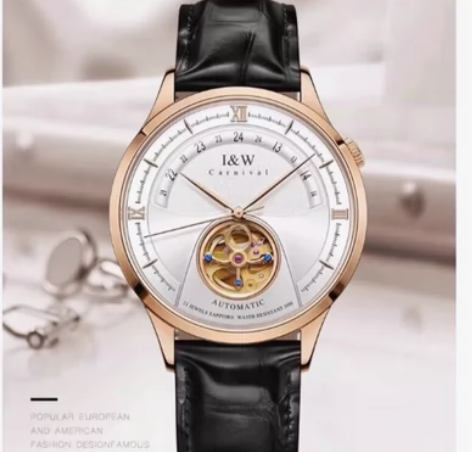 瑞士爱沃驰IW男士全自动机械表，进口西铁城...