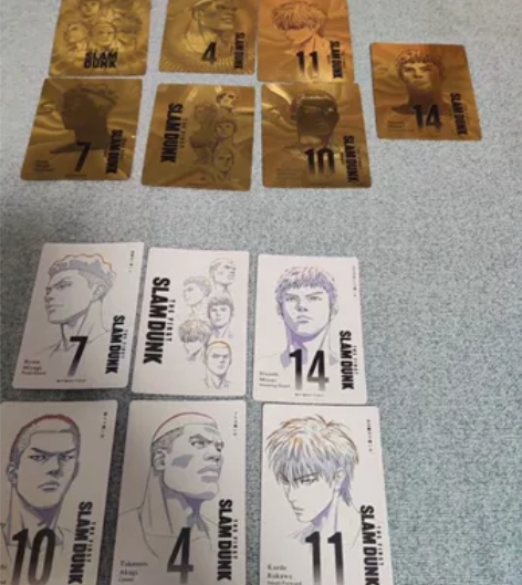 全新品 灌篮高手特典卡全六张一套+灌篮高手...