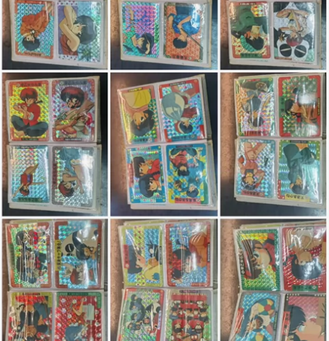 乱马闪卡册一本，一共56张不重复，7和16...