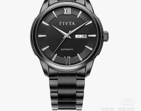 飞亚达手表 经典系列 商务机械手表 黑盘黑...