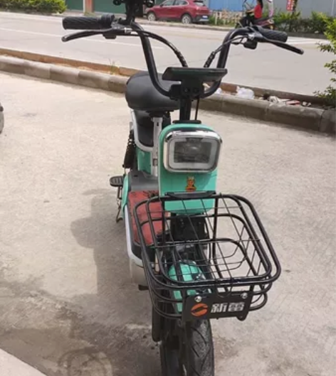 飞鸽国标电动车！4个大电池！刚换的后刹皮跟...