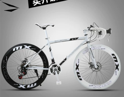 公路自行车赛车变速实心胎活飞网红死飞超快超...