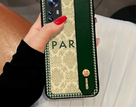 小米12S手机壳11pro复古ins风腕带...