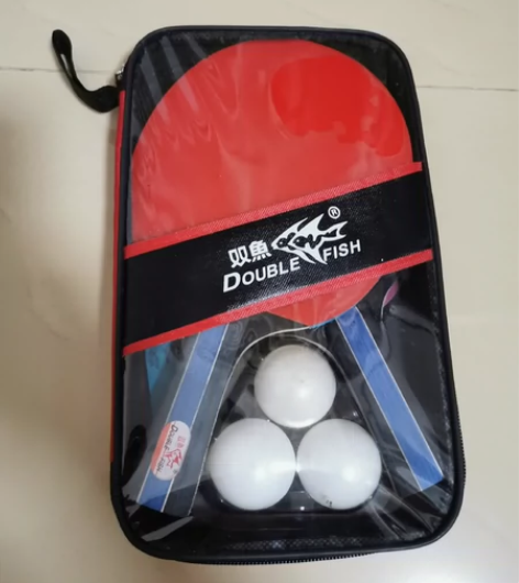 双鱼乒乓球拍单拍双拍长柄短柄直横拍儿童兵乓...