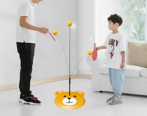 弹力软轴乒乓球训练器兵兵自练网红神器儿童室...