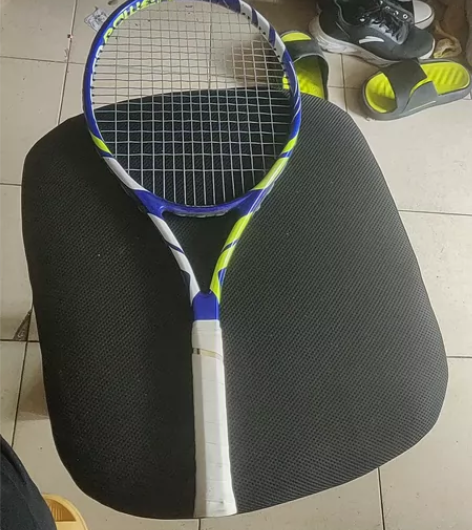 大学生碳素一体网球拍男女新手训练套线回弹专...