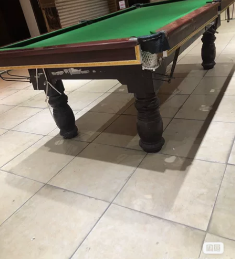 大理石桌球台一张399，仅自提  自提，仅...