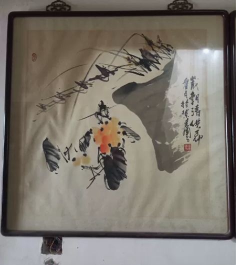 青园书画作品82.5cmx82.5cm带边...