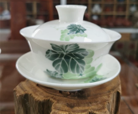 盖碗 三才盖碗 茶备 容量：130毫升 品...