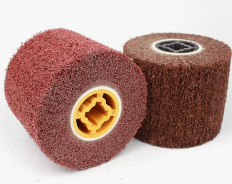 拉丝轮不锈钢专用进口尼龙轮拉丝机百洁布金属...