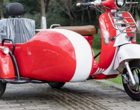 罗马假日电动边三轮 大黄蜂电动踏板车 酷车...