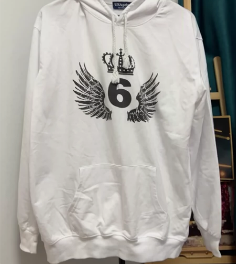 白色卫衣xxl码 实物如图 很帅 便宜出 ...