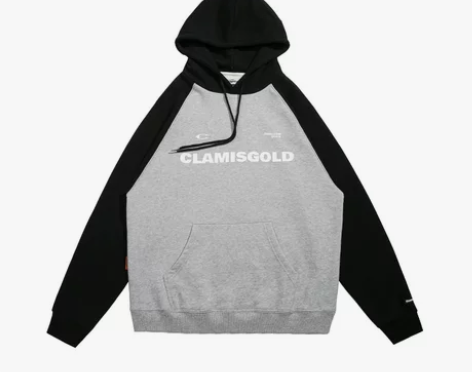 CLAMISGOLD潮牌美式复古连帽卫衣 ...