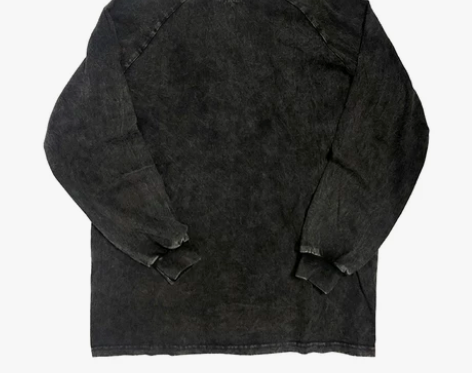 欧美做旧复古 高街水洗暗黑破坏卫衣kany...