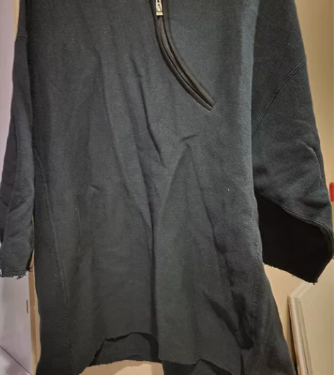 champion冠军黑色绒里拉链卫衣上衣八...