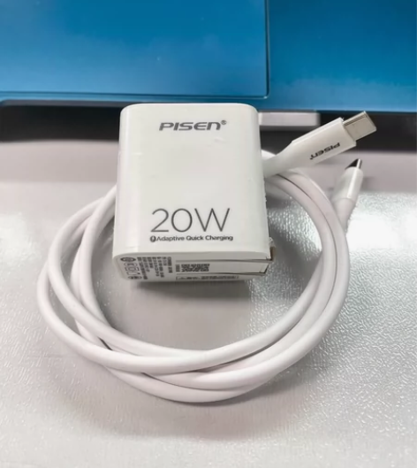 品胜20W双USB-C平板快充充电器PD快...