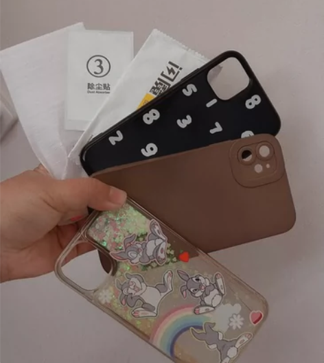 苹果11手机壳加手机膜 闪魔质量可以的 ...