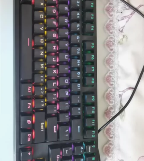 雷神KG3089R幻彩版 机械键盘 红轴 ...