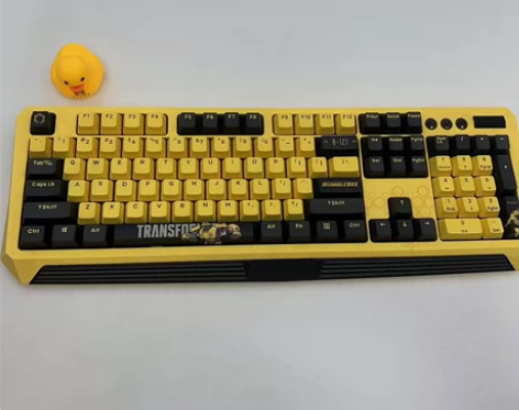 95新雷神 KG8104R 有线机械键盘红...