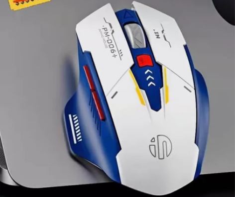 【全新包邮】英菲克M6P机甲版无线鼠标静音...